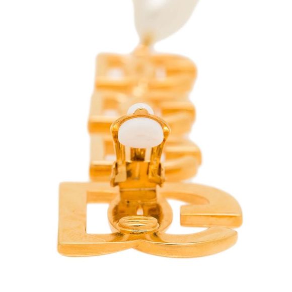 DOLCE & GABBANA Logo earrings - Picture 5 of 5